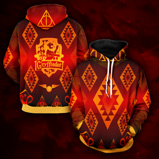 Hogwart Proud To Be A Gryffindor Harry Potter 3D Hoodie   