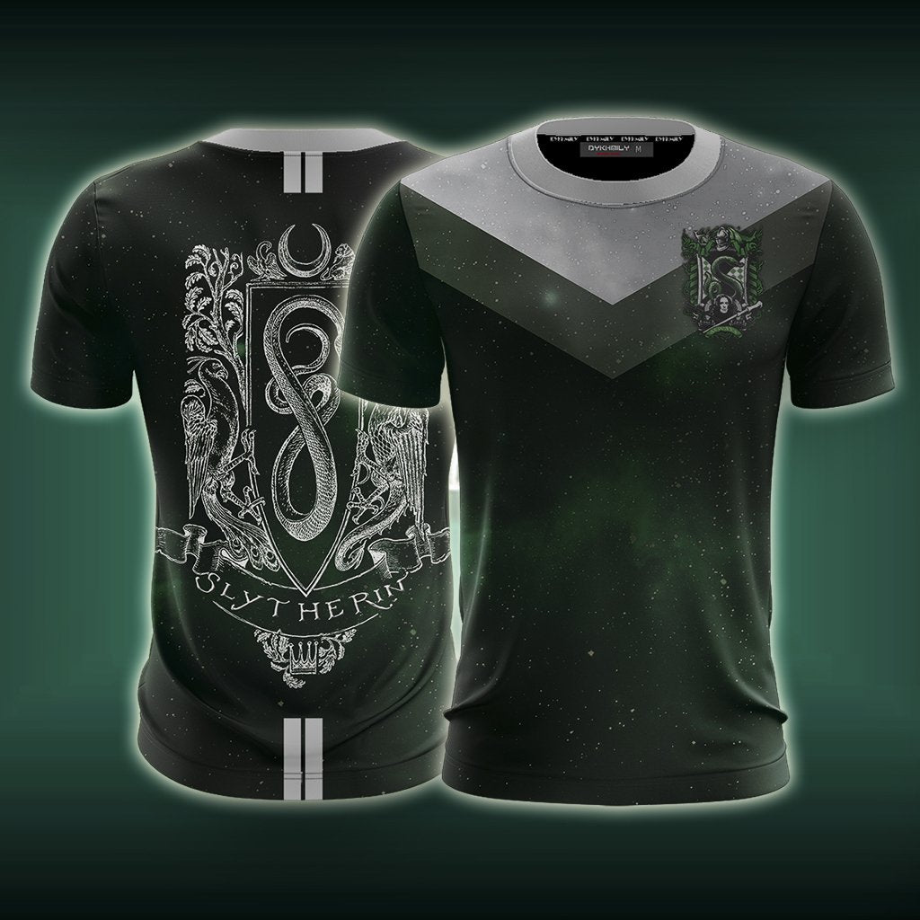 Slytherin Edition Harry Potter New Unisex 3D T-shirt   