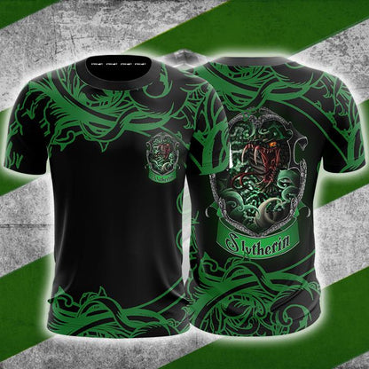 Cunning Like A Slytherin Harry Potter Unisex 3D T-shirt   