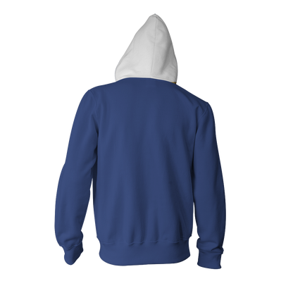Detective Conan Cosplay Zip Up Hoodie Jacket   