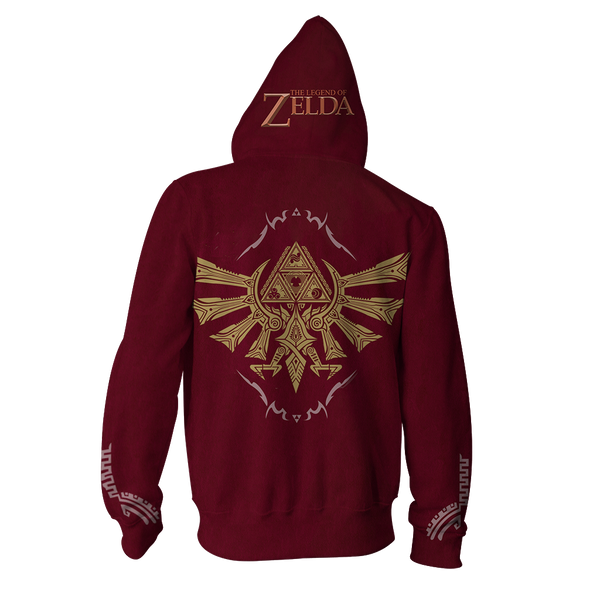 Legend of zelda zip up hoodie shop