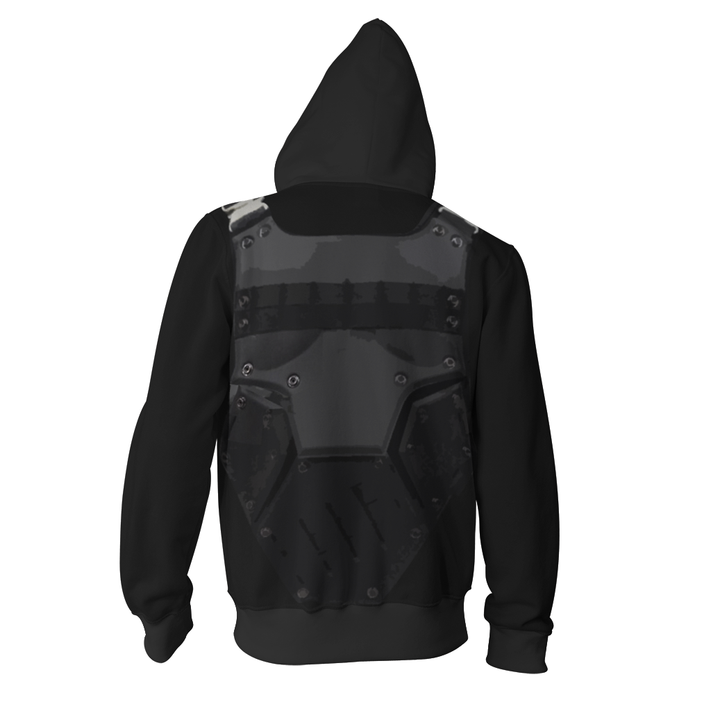 The Punisher (2017) Cosplay Zip Up Hoodie Jacket   
