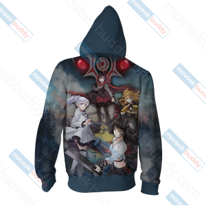RWBY New Look 3D Hoodie   
