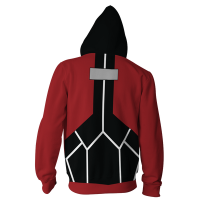 Fate/Stay Night Archer Cosplay Zip Up Hoodie Jacket   