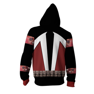 Spawn Cosplay Zip Up Hoodie Jacket MoveekBuddyShop