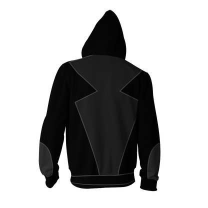 Cat Noir Cosplay Miraculous Tales Of Ladybug & Cat Noir Zip Up Hoodie Jacket   