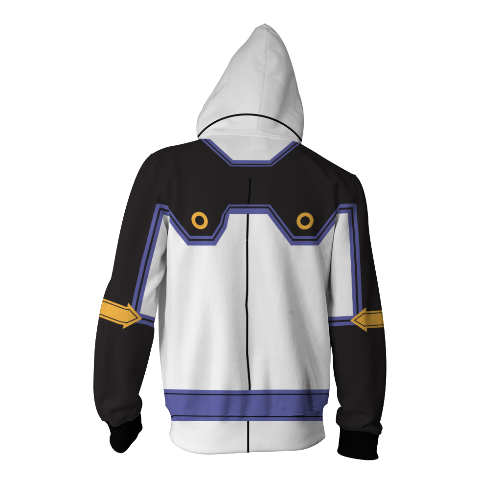 Sword Art Online The Movie Kirito Cosplay Zip Up Hoodie Jacket   