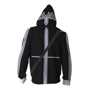 Sword Art Online Kirito Cosplay (ALfheim Online Ver) Zip Up Hoodie Jacket   