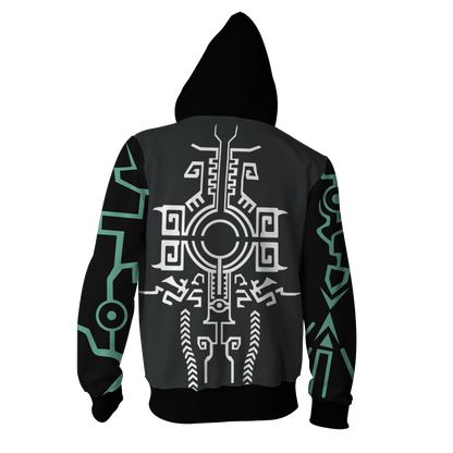 The Legend Of Zelda Midna Cosplay Zip Up Hoodie   