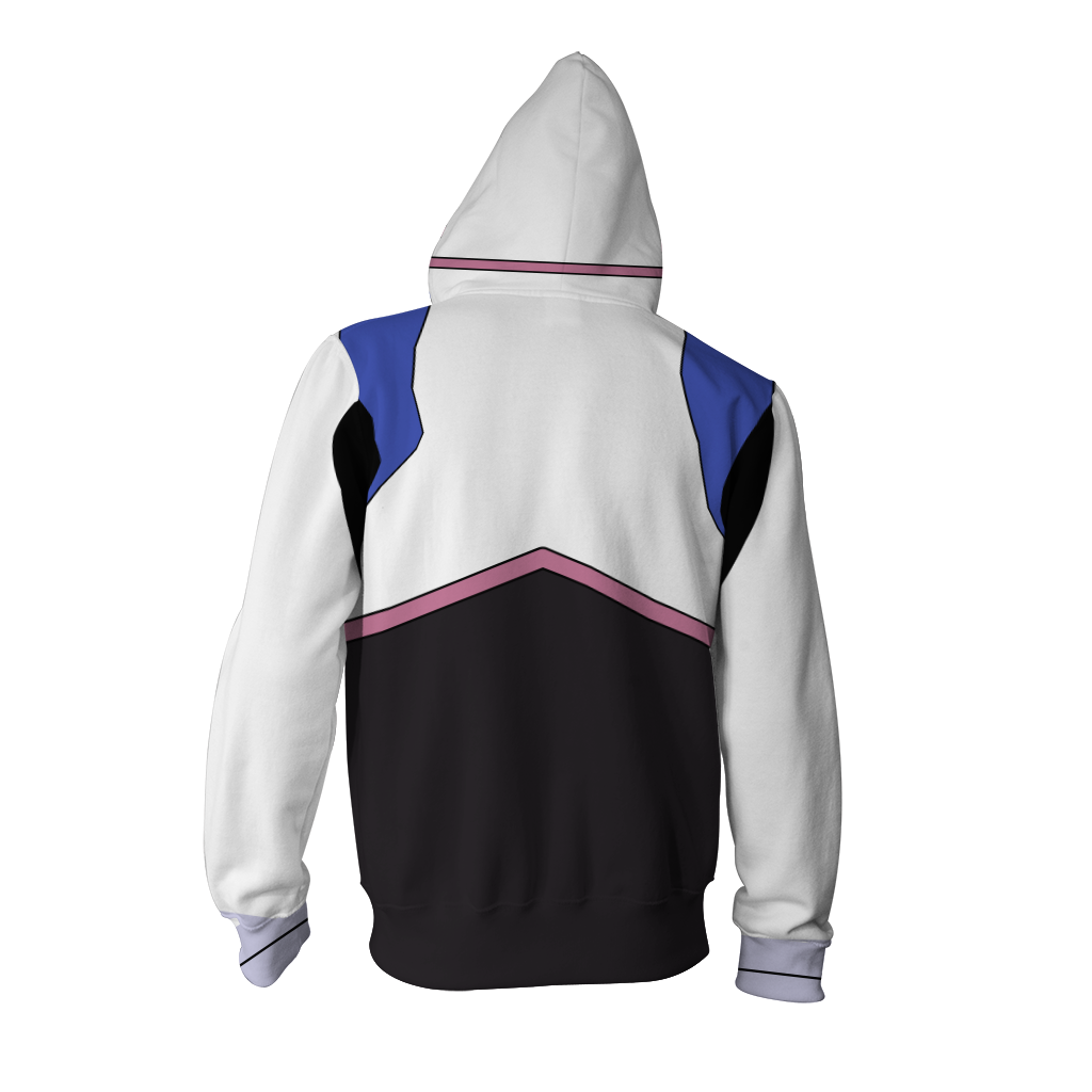 Princess Allura Voltron Legendary Defender Cosplay Zip Up Hoodie Jacket   