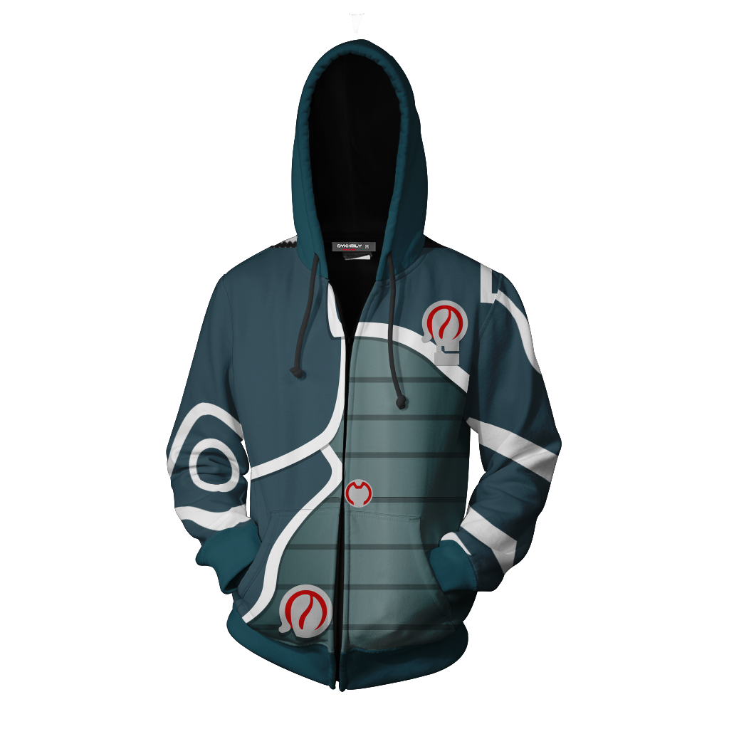 Magic: The Gathering Jace Cosplay Zip Up Hoodie Jacket   