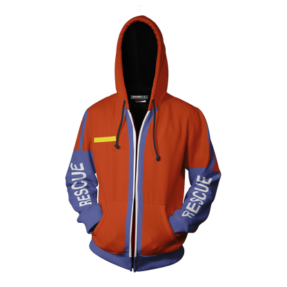 Fortnite Sun Strider Cosplay Zip Up Hoodie Jacket   