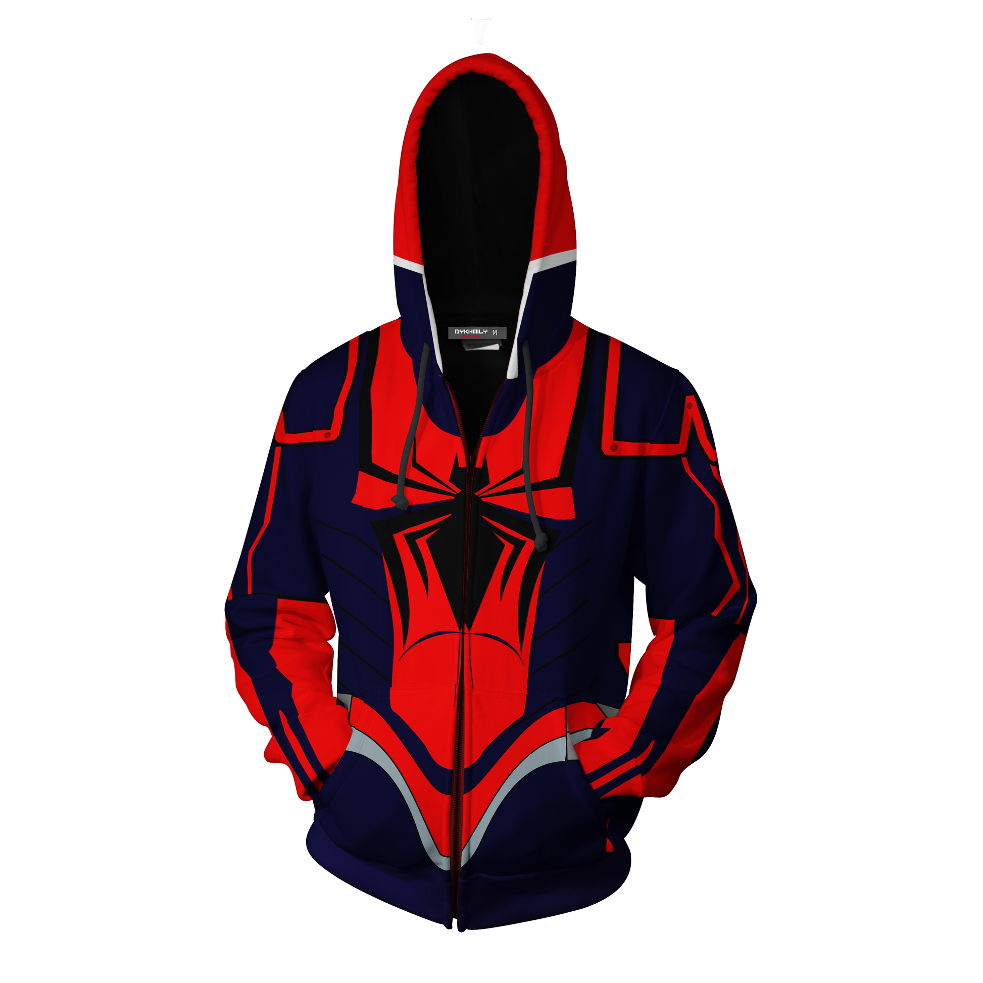 Spider-Armor MK III Cosplay PS4 Zip Up Hoodie Jacket   