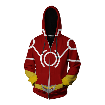 Boku No Hero Academia All Mighty Cosplay Zip Up Hoodie Jacket   