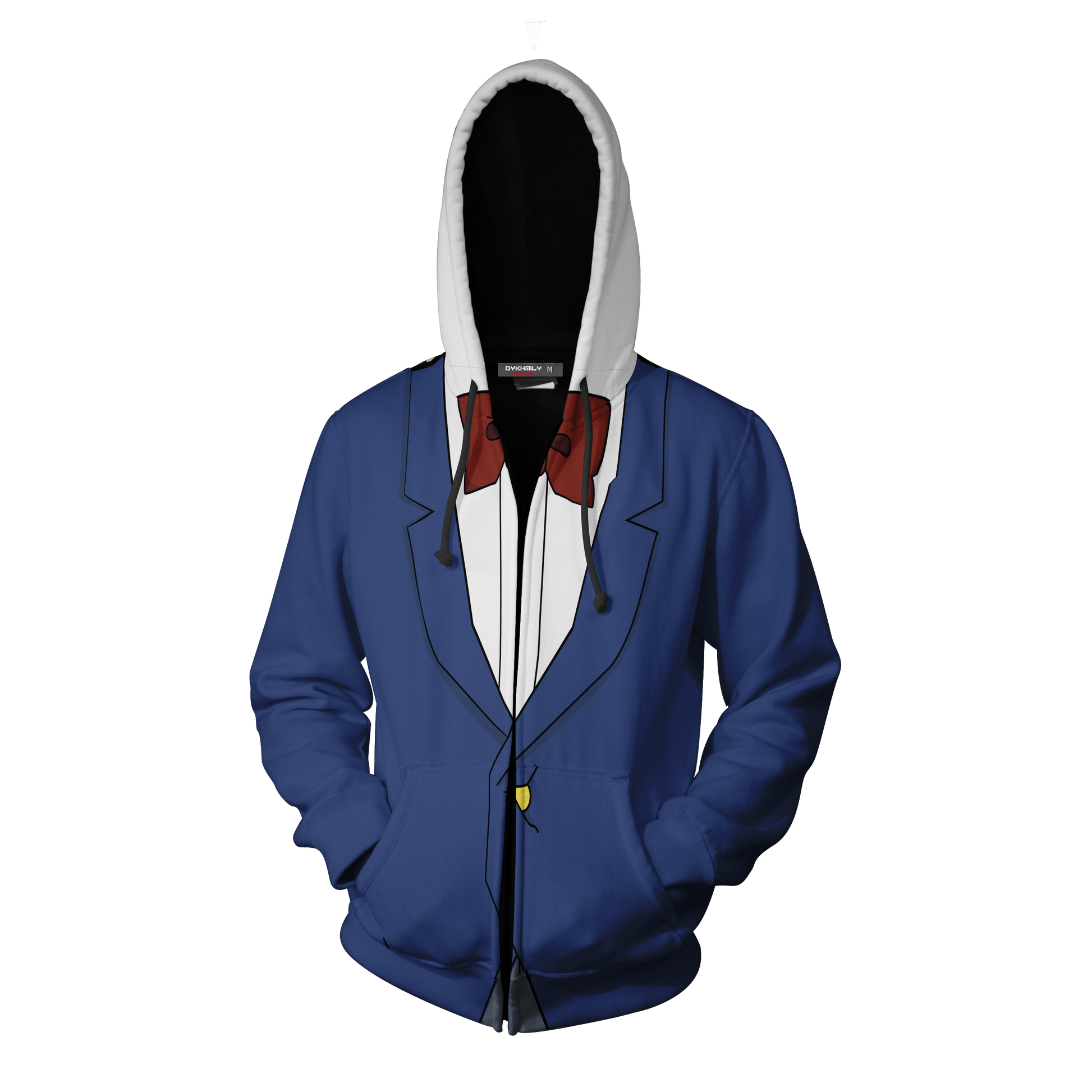 Detective Conan Cosplay Zip Up Hoodie Jacket   