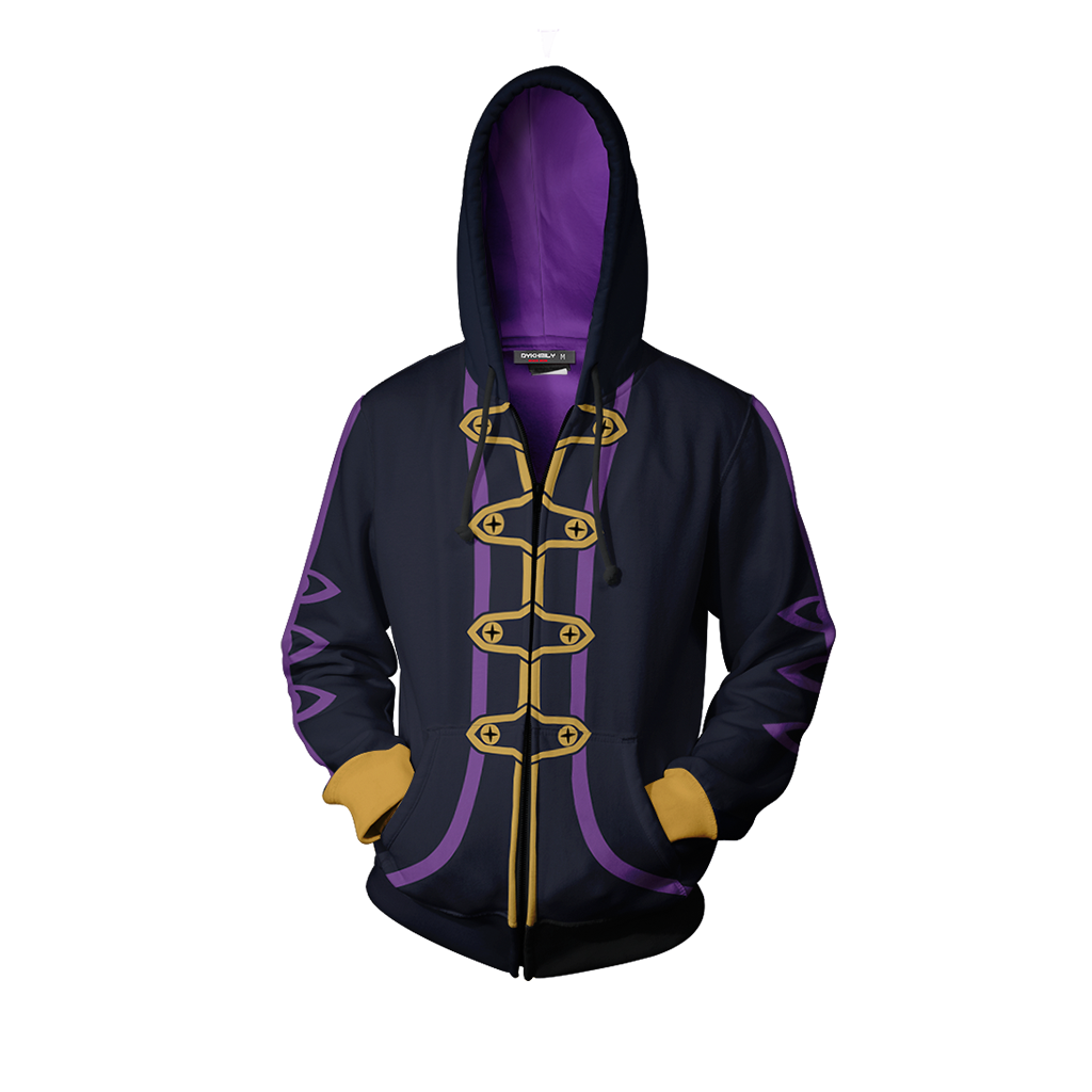 Fire Emblem Robin Cosplay Zip Up Hoodie Jacket   