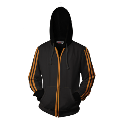 Kingsman: The Golden Circle Eggsy Unwin Cosplay Zip Up Hoodie Jacket   