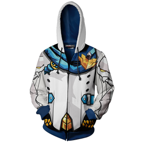 Elsword Chung DC Deadly Chaser Cosplay Zip Up Hoodie Jacket   