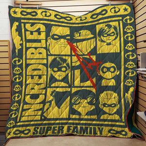 Incredibles 3D Quilt Blanket   