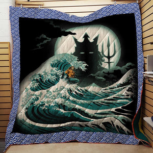 Aquaman 3D Quilt Blanket   