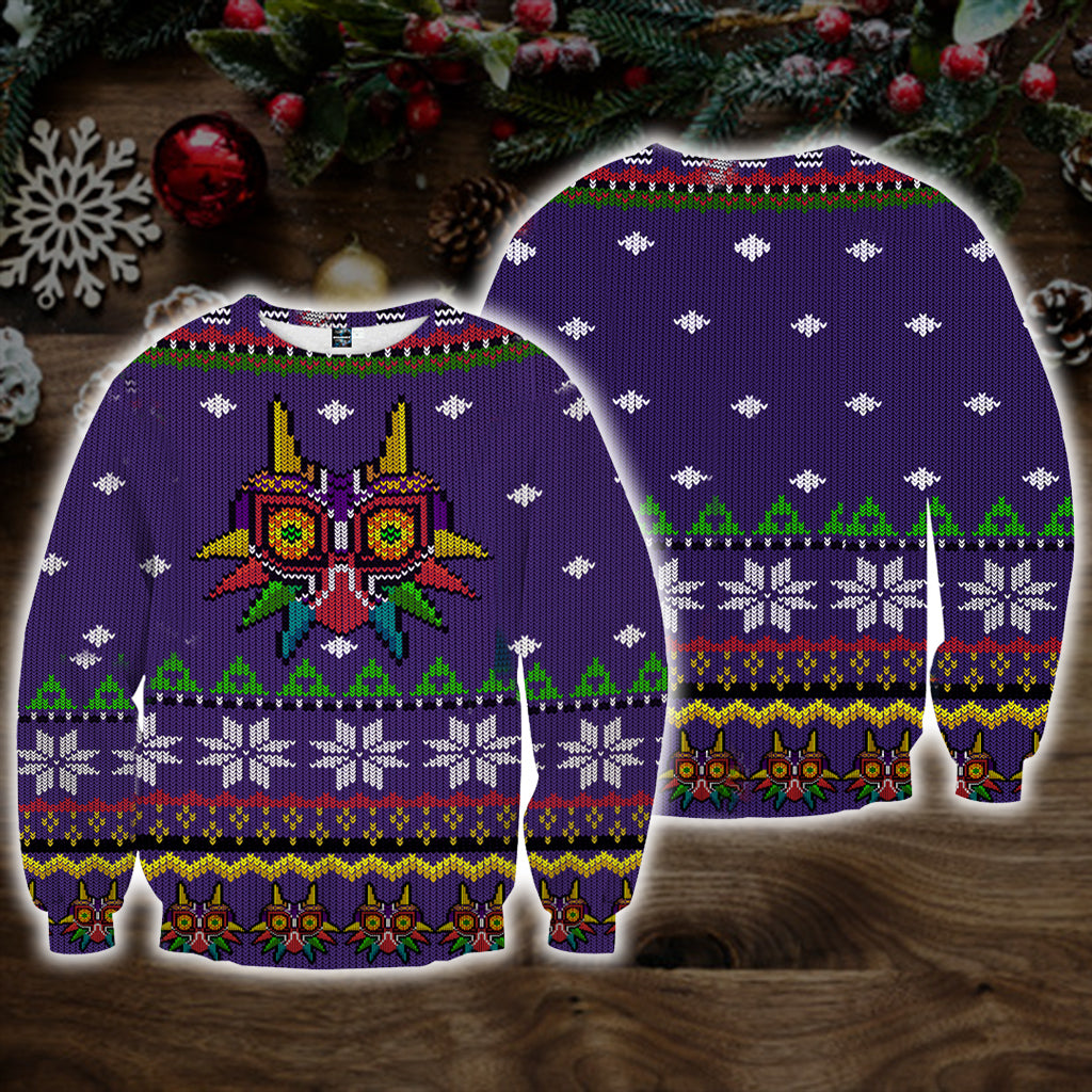 The Legend Of Zelda -  Majora's Mask Unisex 3D Sweater S  