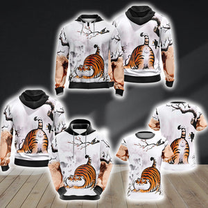 Fat Tiger Unisex 3D T-shirt   