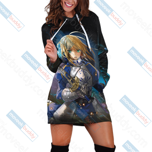 Fate/ Stay Night - Saber New Version 3D Hoodie Dress   