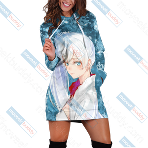 RWBY Weiss Schnee 3D Hoodie Dress   