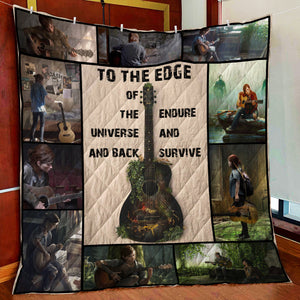 The Last Of Us Endure And Survive 3D Quilt Bed Set Single Quilt Twin (150x180CM) 