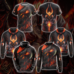 Devil May Cry - Dante Sin Devil Trigger All Over Print T-shirt Tank Top Zip Hoodie Pullover Hoodie Hawaiian Shirt   