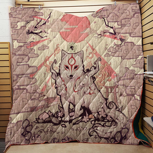 Okami New 3D Quilt Set Single Quilt Twin (150x180CM) 