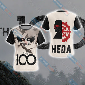 The 100 - Heda Unisex 3D T-shirt S  