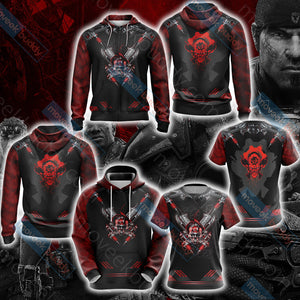 Gears Of War Unisex 3D T-shirt   