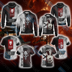 Eve online - Blood Raiders Unisex 3D T-shirt   