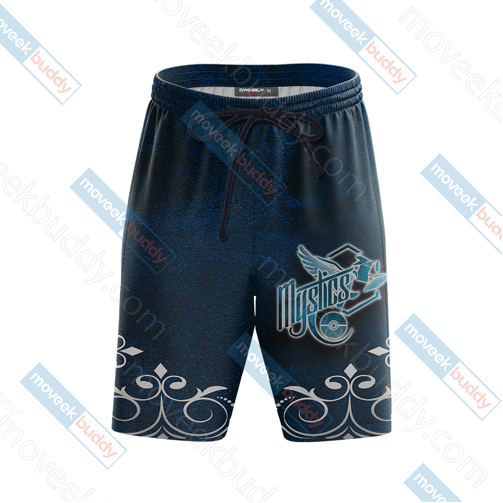 Pokemon Go - House Mystic Observe dapt Evolve New  Beach Shorts   