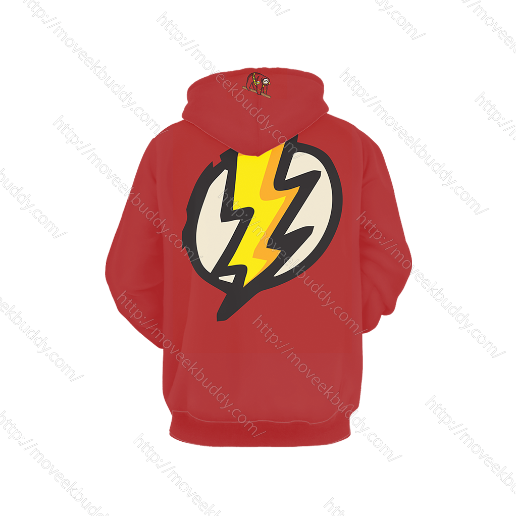 The Flash Sloth 3D Hoodie   