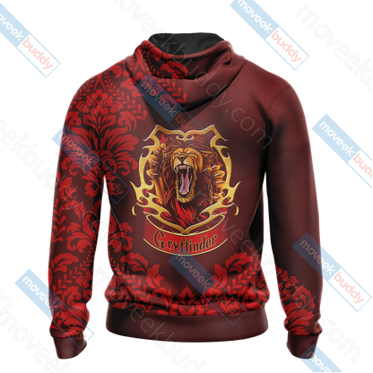 Harry Potter - Brave Like A Gryffindor Version Lifestyle Unisex 3D T-shirt   