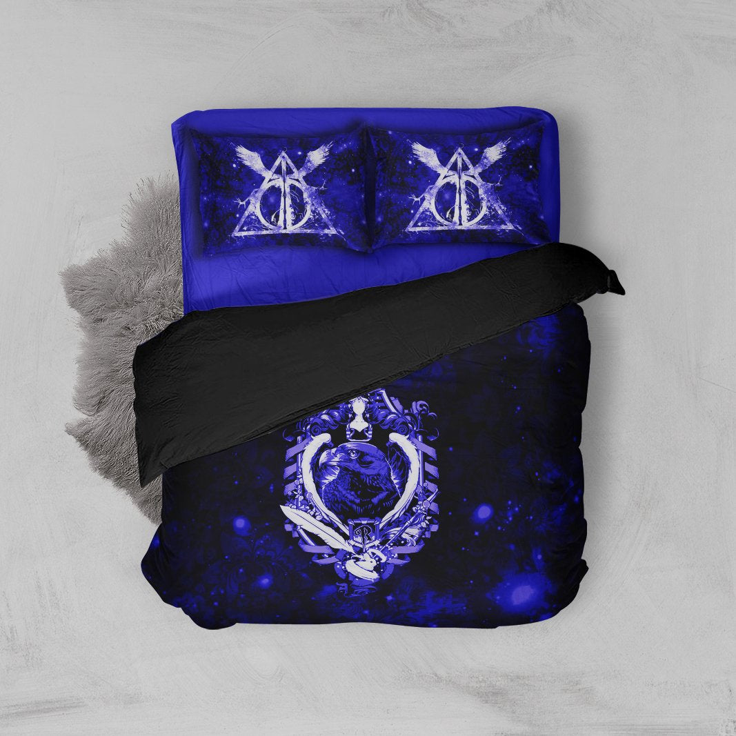 The Ravenclaw Eagle Harry Potter Version Galaxy Bed Set   