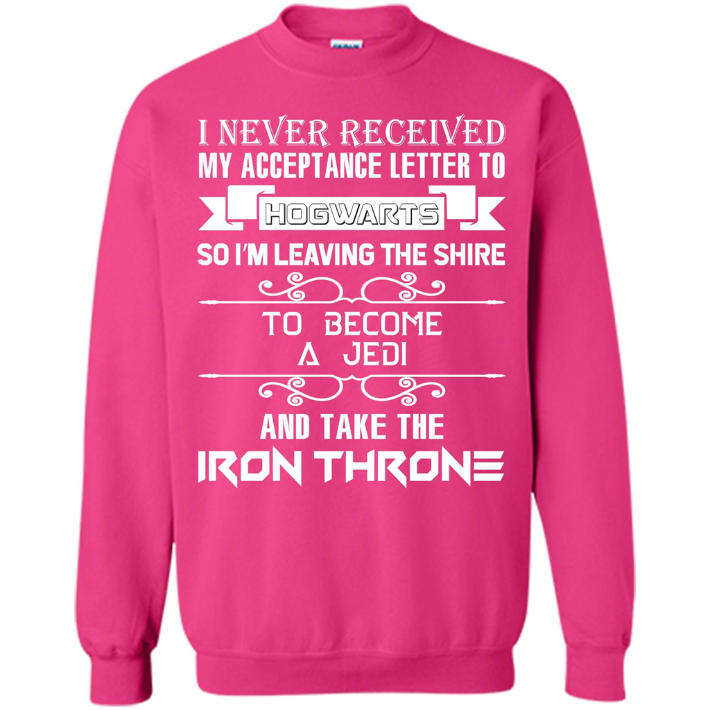 I Never Received My Acceptance Letter To Hogwarts T-shirt Heliconia S 
