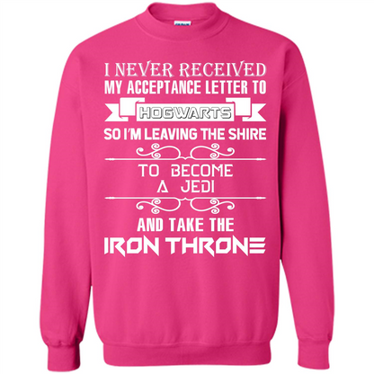 I Never Received My Acceptance Letter To Hogwarts T-shirt Heliconia S 