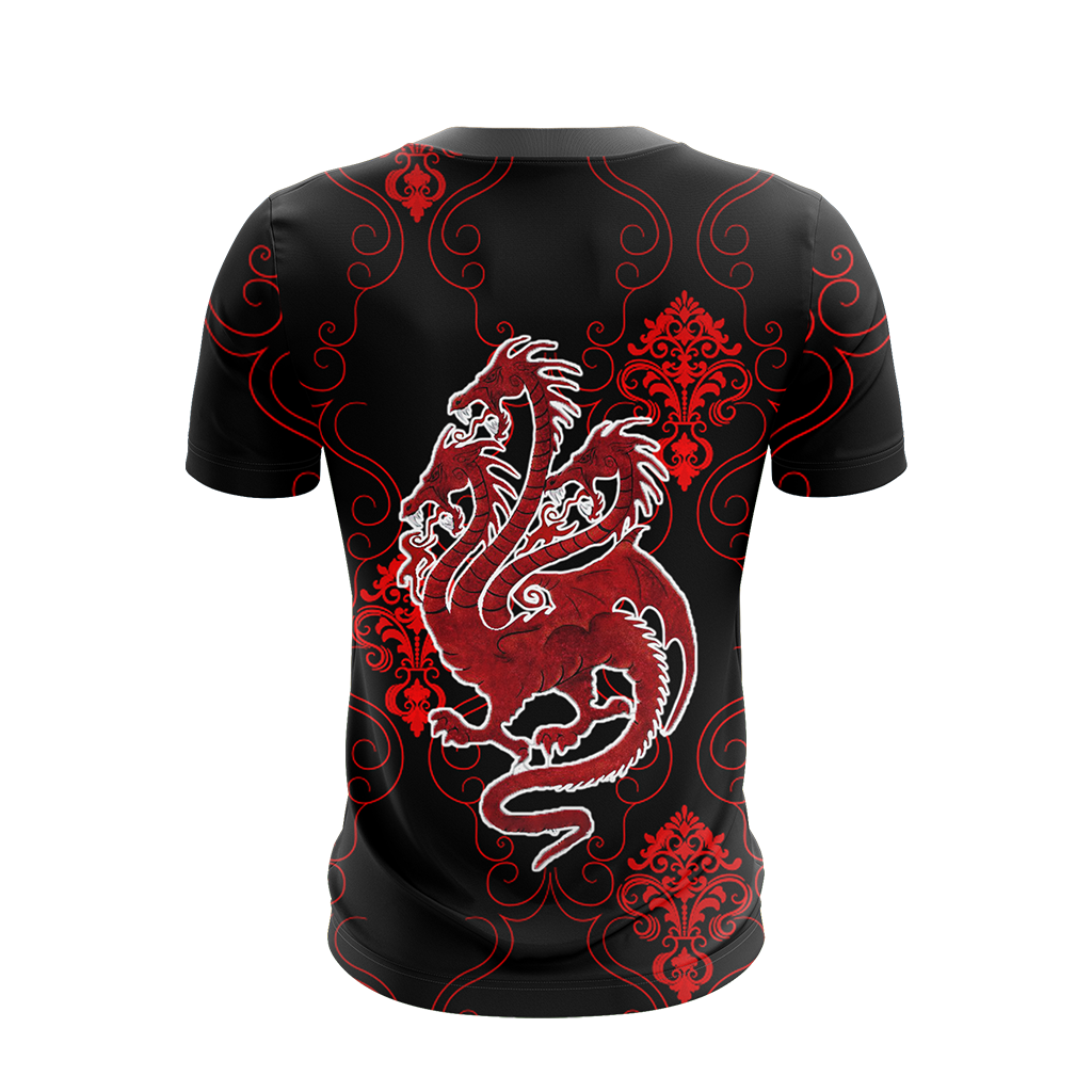 House Targaryen Dragon Game Of Thrones Unisex 3D T-shirt   