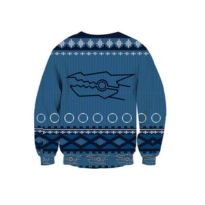 Yu-gi-oh! - Stardust Dragon Knitting Style Unisex 3D Sweater   