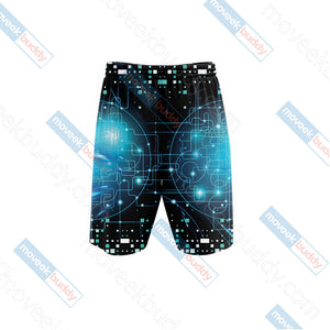 Sonic The Hedgehog 3D Beach Shorts   