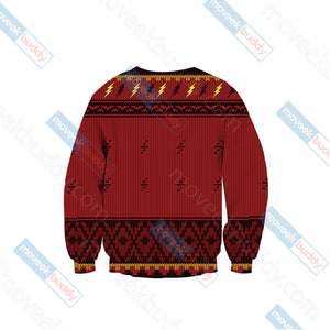 The Flash Knitting Style Unisex 3D Sweater   