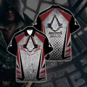 Assassin's Creed Syndicate Unisex 3D T-shirt Hawaiian Shirt S 