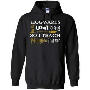 I Teach Muggles Instead T-shirt Black S 