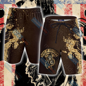 Son of Anarchy New Beach Shorts S  