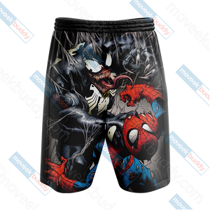 Spider-Man and Venom Unisex 3D T-shirt   
