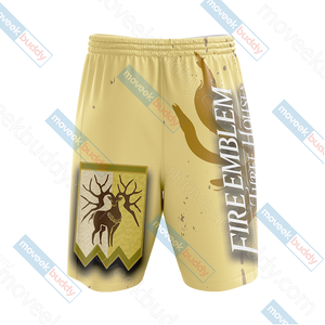 Fire Emblem - The Golden Deer 3D Beach Shorts   