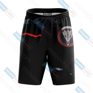 Overwatch - Blackwatch 3D Beach Shorts   